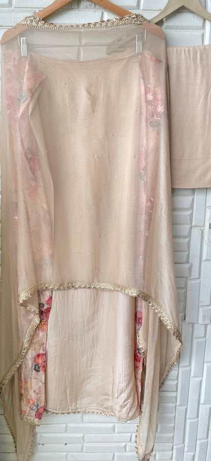 Organza unstitched ladies suit Rc17405
