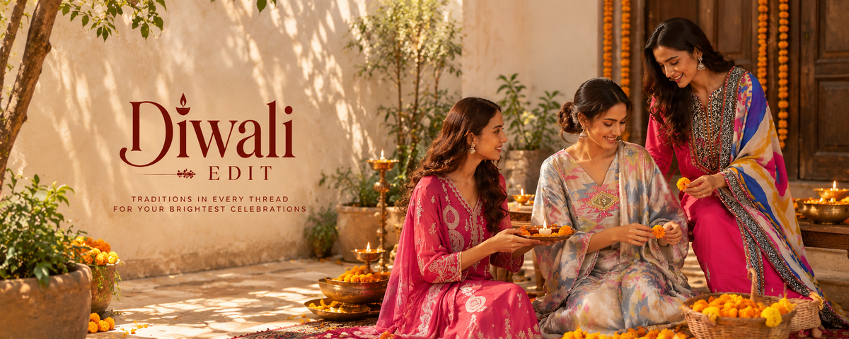 Diwali Edit - Traditions In Every Thread - Royal Chic by Priti